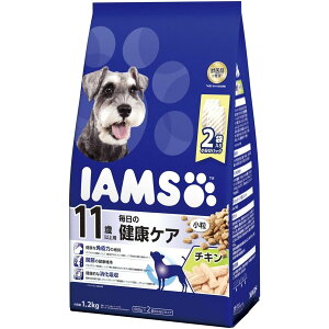 マースジャパンリミテッド アイムス 11歳以上用 毎日の健康ケア チキン 小粒 1.2kg <対象年齢 10〜12歳まで(老齢)> 犬用品 ドライ ドックフード{SK}