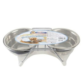 ドギーマンハヤシ（株）用品営業部 カタカタ鳴らないツインディッシュ S 犬用品 食器 日用品｛SK}