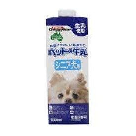 ドギーマンハヤシ（株）トーア事業部 ペットの牛乳シニア犬用 1000ml 犬用品 フード他 ドックフード｛SK}