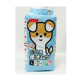 ペットライブラリー（株） IN‐102　inuneru　紙オムツL 16枚 犬用品 衛生用品 日用品 おむつ 4904879004472 {SK}