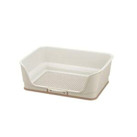 （株）リッチェル お掃除簡単ステップ壁付トイレ レギュラー アイボリー 犬 用品 トイレ 4945680560023 {SK}