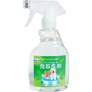 アイテム(同) 食器洗剤&アクリルたわしセット 400ML 犬 用品 除菌 消臭 芳香剤 4562347092811 {SK}