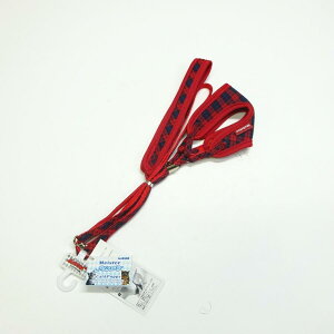 カワノ産業(株) M2737R4マイスターソフティハーネスリード3S NEWチェック 犬 用品 胴輪 4960638027373 {NP}