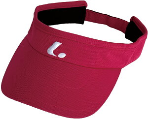 LUCENT (ルーセント) テニス 帽子 LADIES サンバイザー 【ピンク】 XLE3491 PI バイザー サンバイザー レディース 女性用 ワインレッド 桃 19SS {SK}