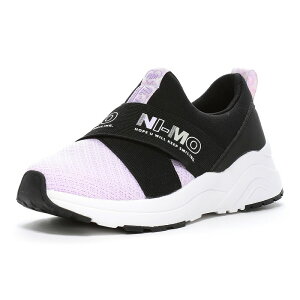 Moonstar(ムーンスター) スリッポン NI-MO (ニーモ) NM J121 SLIP-ON 【ライラック】 12299099 抗菌防臭 洗えるインソール ボリュームソール 軽量 女の子 ジュニア・キッズ 子供用 紫 25 {SK}