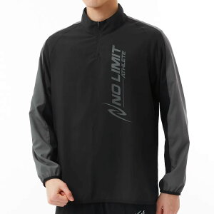 NISHI(ニシ) スポーツ 陸上 カジュアル ライトピステプルオーバー 【ブラック】 2811A465 001 メンズ・レディース 男性用・女性用 黒 {SK}