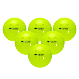 DIADEM （ダイアデム） ピックルボール ボール POWER PICKLEBALL 6PK 【グリーン】 TPB002 576 競技ボール グッズ メンズ・レディース 男性用・女性用 グローブライド株式会社 グリーン 緑 2026 {SK}