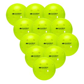 DIADEM （ダイアデム） ピックルボール ボール POWER PICKLEBALL 12PK 【グリーン】 TPB003 576 競技ボール グッズ メンズ・レディース 男性用・女性用 グローブライド株式会社 グリーン 緑 2026 {SK}