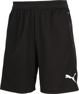 PUMA (プーマ) サッカー ゲームシャツ・パンツ TEAMCUP TR ショーツ 【ブラック】 660207 03 プラクティスパンツ Tシャツ メンズ 男性用 ブラック 黒 20Q1 {NP}