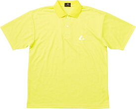 LUCENT（ルーセント） テニス ゲームシャツ ゲームウェア UNI ポロシャツ 半袖〈ショートスリーブ〉 【ライトイエロー】 メンズ・レディース 男性用・女性用 XLP5093 薄黄 19SS {NP}