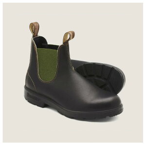 Seed�i�V�[�h�j Blundstone �i�u�����h�X�g�[���j �C�E�V���[�Y �u�[�c BS519 ORIGINALS �i�I���W�i���j �yBrown / Dark Green �i�u���E��/�_�[�N�O���[���j�z BS519408 ���� ����ɂ��� ���K �����Y�E���f�B