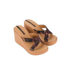 Seed�i�V�[�h�j Ipanema �i�C�p�l�}�j �C�E�V���[�Y �T���_�� HIGH FASHION SLIDE �i�n�C�t�@�b�V�����X���C�h�j �y�x�[�W��/�u���b�N�z SP83520382 ���� �E�F�b�W�\�[�� ���ɂ����@�q�[����9.5cm ���f