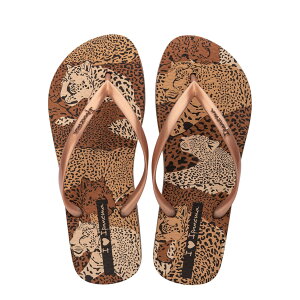 Seed�i�V�[�h�j Ipanema �i�C�p�l�}�j �C�E�V���[�Y �T���_�� ANIMAL PRINT VI �i�A�j�}���v�����gVI�j �y�x�[�W��/�S�[���h/�u���E���z SP83617082 �g���O���ɂ��� ���f�B�[�X �����p �^�� 25 {SK}