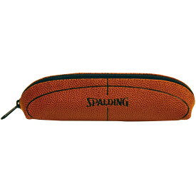 SPALDING（スポルディング） バスケットボール アクセサリー PEN CASE ペンケース 【オレンジ】 13-001 ボールの手触りを再現 コンパクト 橙 Basketball 14SS {NP}