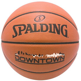 SPALDING（スポルディング） バスケットボール ボール DOWNTOWN ダウンタウン 5号球 【ブラウン】 76-508J ジュニア 小学校用 合成皮革 茶 2021 {SK}