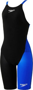 Speedo �i�X�s�[�h�j ���j ���� Fastskin Pro III Openback Kneeskin �y�u���b�N/�u���[�z SCG12101F KB �����K�[���Y���j�p�i���F�j ���j���� �K�[���Y�E�W���j�A�E�L�b�Y �q���p �S�[���h�E�C�� �X�s�[�h
