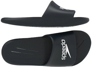 Speedo �i�X�s�[�h�j ���j �V���[�Y Speedo Slide �y�u���b�N�z SE52401 K �V�����[�T���_�� �T���_�� �����Y �j���p �u���b�N �� 24S1 {SK}