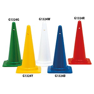 TOEI LIGHT(トーエイライト) 体育用品 テープ 印 マーカー ライン引き コーナーポイント 70H カラーコーン 【レッド】 G1324R 赤 {SK}