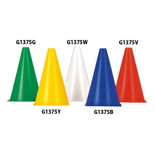 TOEI LIGHT(トーエイライト) 体育用品 テープ 印 マーカー ライン引き ミニコーナーポイント カラーコーン 【ホワイト】 G1375W 白 {SK}
