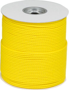 TOEI LIGHT(トーエイライト) 体育用品 テープ 印 マーカー ライン引き グランドロープ 6×300 【イエロー】 G1586Y 黄 {SK}