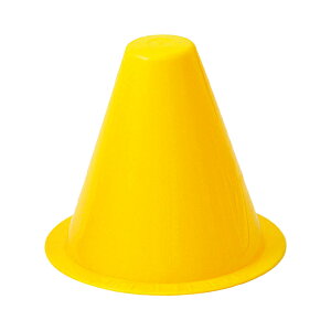 TOEI LIGHT(トーエイライト) 体育用品 テープ 印 マーカー ライン引き ソフトコーナーポイント130 カラーコーン 【イエロー】 G1710Y 黄 {SK}