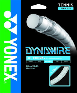 YONEX(ヨネックス) テニス テニスストリング DYNAWAIRE125(ダイナワイヤー125) 【ホワイト/シルバー】 メンズ・レディース TGDW125 284 {NP}