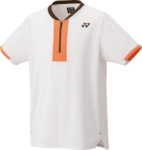 YONEX (ヨネックス) テニス ゲームシャツ・パンツ ユニゲームシャツ 【クールホワイト】 10626 570 ゲームシャツ ショートスリーブ メンズ・レディース 男性用・女性用 ホワイト 白 25FW {NP}