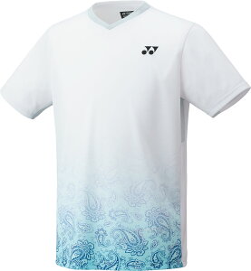 YONEX (ヨネックス) テニス ゲームシャツ・パンツ ユニゲームシャツ(フィットスタイル) 【ホワイト】 10604 011 トレーニングシャツ ゲームウェア トップス ユニセックス 男性用・女性用