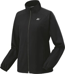 YONEX (ヨネックス) テニス ウインドウェア ウィメンズ裏地付ウィンドウォーマーシャツ 【ブラック】 78076 007 ウインドシャツ ジャケット レディース 女性用 ブラック 黒 24FW {NP}