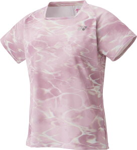 YONEX (ヨネックス) テニス ゲームシャツ・パンツ ウィメンズゲームシャツ 【パウダーピンク】 20909 421 ゲームシャツウィメンズ ゲームシャツ レディース 女性用 ピンク 桃 25SS {NP}