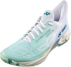 YONEX (ヨネックス) バドミントン シューズ パワークッションカスケードドライブ 【ホワイト/グリーン】 SHBCD2 136 シューズ シューズ メンズ・レディース 男性用・女性用 ホワイト 白 緑 24FW