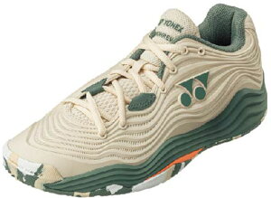 YONEX (ヨネックス) テニス シューズ パワークッション フュージョンレブ 5 ウィメン GC 【サンド】 SHTF5LGC 585 クレー・オムニコートメンズ シューズ レディース 女性用 ベージュ 肌 24SS {SK}