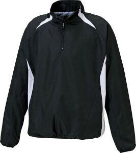 ZETT(ゼット) 野球 ソフトボール ウインドウェア ジャージ ジャケット アウターウェア ハーフジップジャンパー 長袖〈ロングスリーブ〉 メンズ・レディース・ユニセックス 大人用 【ブ