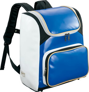 ZETT (ゼット) 野球&ソフトボール バッグ エナメルデイパック 【ロイヤルブルー×ホワイト】 BA481 2511 バックパック ユニセックス 男性用・女性用 青 白 25SS {SK}