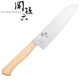 関孫六　しらあい　三徳165　三徳包丁（万能包丁）　貝印　AB5482