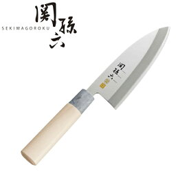 関孫六　銀寿ST　出刃150　出刃包丁（和包丁　片刃）　貝印　AK5061