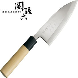 関孫六　金寿本鋼　出刃150　出刃包丁（和包丁　片刃）　貝印　AK5216