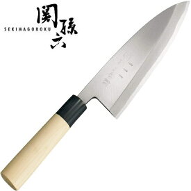 関孫六　金寿本鋼　出刃180　出刃包丁（和包丁　片刃）　貝印　AK5218
