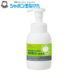 シャボン玉　台所用せっけん　泡タイプ　ポンプ本体　300ml　シャボン玉石けん