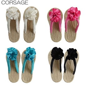 Cotton Sandal　コットンサンダル　CORSAGE（コサージュ）　池村商会