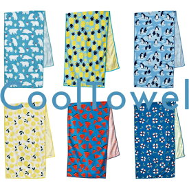 COOL TOWEL　HELLO BEARクールタオル　30×100cm　現代百貨 A543