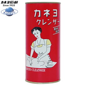 カネヨ赤丸クレンザー　400g　粉末クレンザー　筒形状　カネヨ石鹸