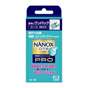NANOX one�i�i�m�b�N�X�����j PRO �����p�b�N 10g×6�ܓ� LION�i���C�I���j