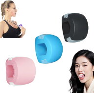 ポイント5倍 フェイスライン 顔痩せ 3個セット フェイスヨガボール 顎 トレーニング あごエクササイザー …