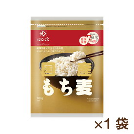 国産もち麦500g×1袋　水溶性食物繊維　日本産
