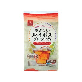 やさしいルイボスブレンド茶 20パック×10袋セット ルイボスティー 水出し ティーバッグ 麦茶 むぎ茶 茶 お茶 煮出し ルイボス ティーパック ノンカロリー ノンカフェイン ルイボスブレンド オリジナル はくばく