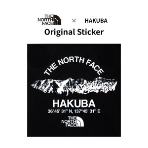 UEm[XEtFCX@THE NORTH FACE@XebJ[@Shiroumasanzan Sticker@NN32501Y