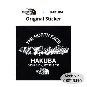 UEm[XEtFCX@THE NORTH FACE@XebJ[ 5Zbg@Shiroumasanzan Sticker@NN32501Y