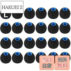 【送料無料】A-Pcas イヤーピース 2種類硬度のシリコンの組み合わせたハイブリッドイヤーピース Lサイズ24個入り 遮音性 重低音強化 Sony用 1000xm5用 1000xm4用 内径ダイヤ約3.8mm〜4.5mmカナル型イ