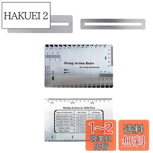 【送料無料】ギター フレット磨き 3本セット 弦高ゲージ 研削 弦高 定規 スケール 指板 測定 保護 ギター ベース 弦楽器 メンテナンスツール 測定ツール